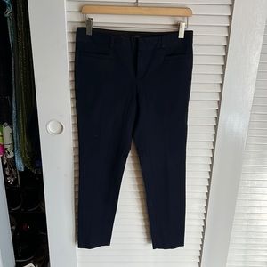 Banana republic navy blue work slacks